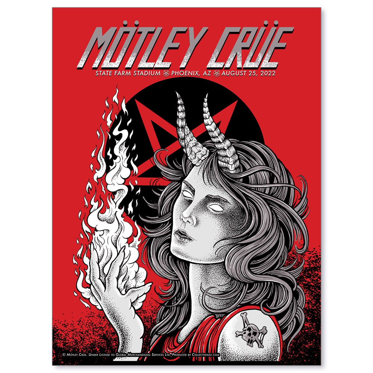 Mötley Crüe Phoenix August 25, 2022 The Stadium Tour