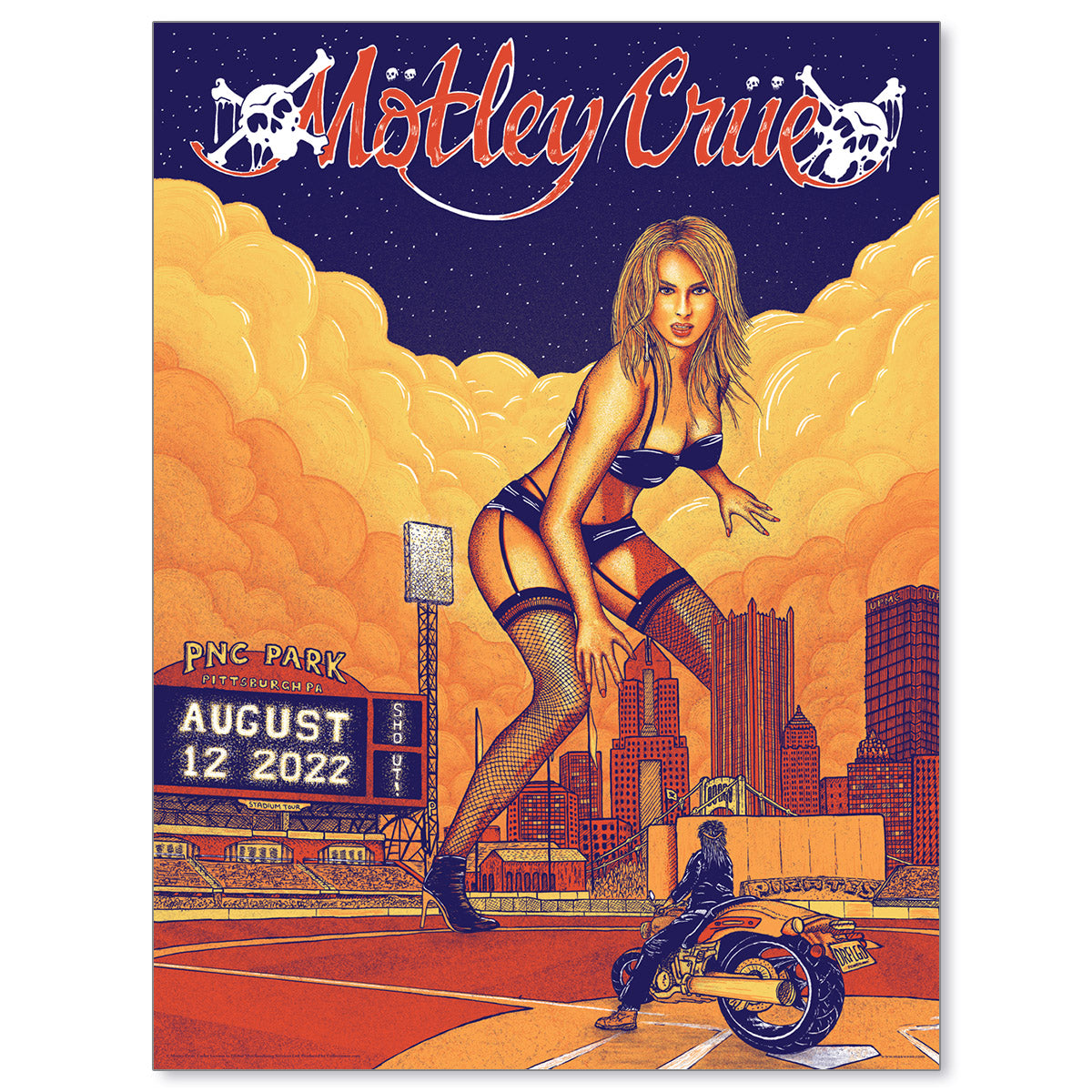 Mötley Crüe Pittsburgh August 12, 2022 The Stadium Tour