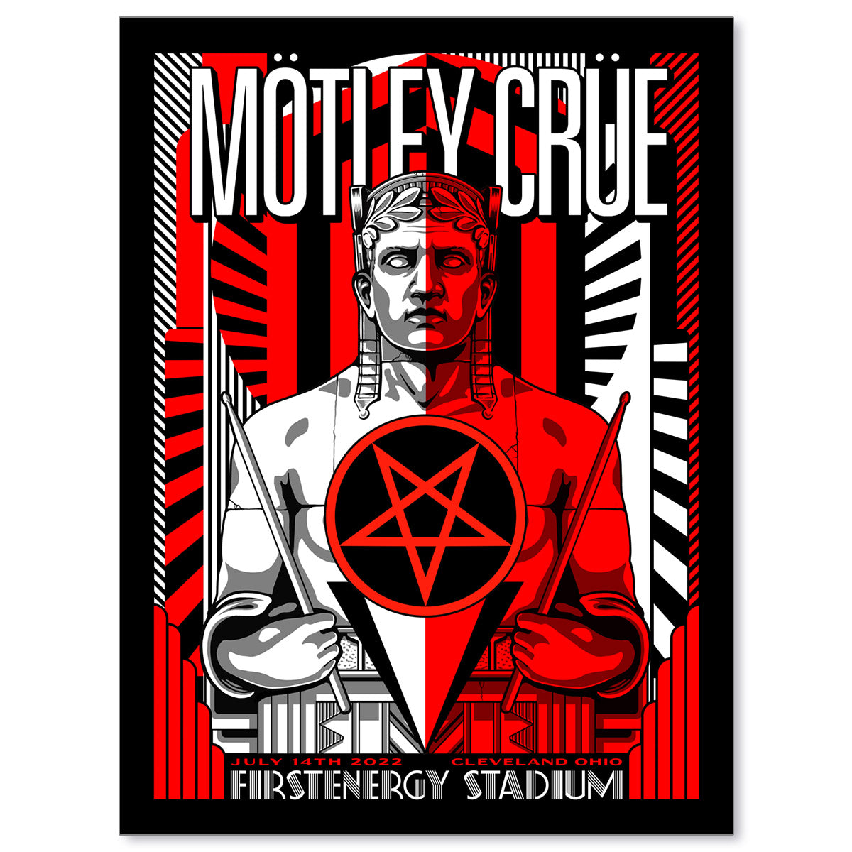 Mötley Crüe Cleveland July 14, 2022 The Stadium Tour