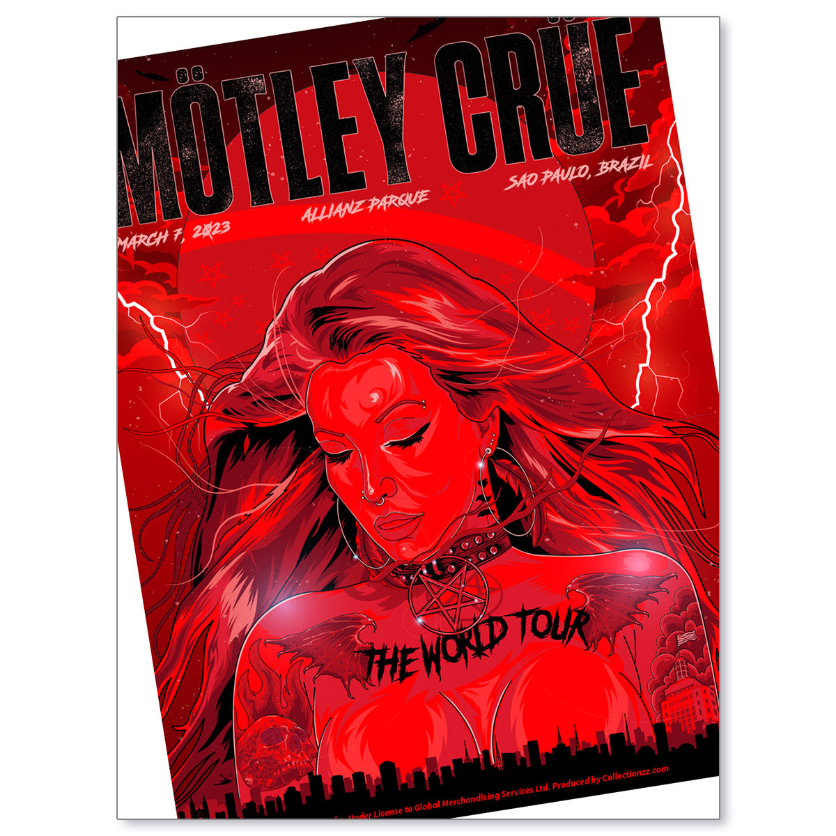 Mötley Crüe Sao Paulo March 7, 2023 The World Tour