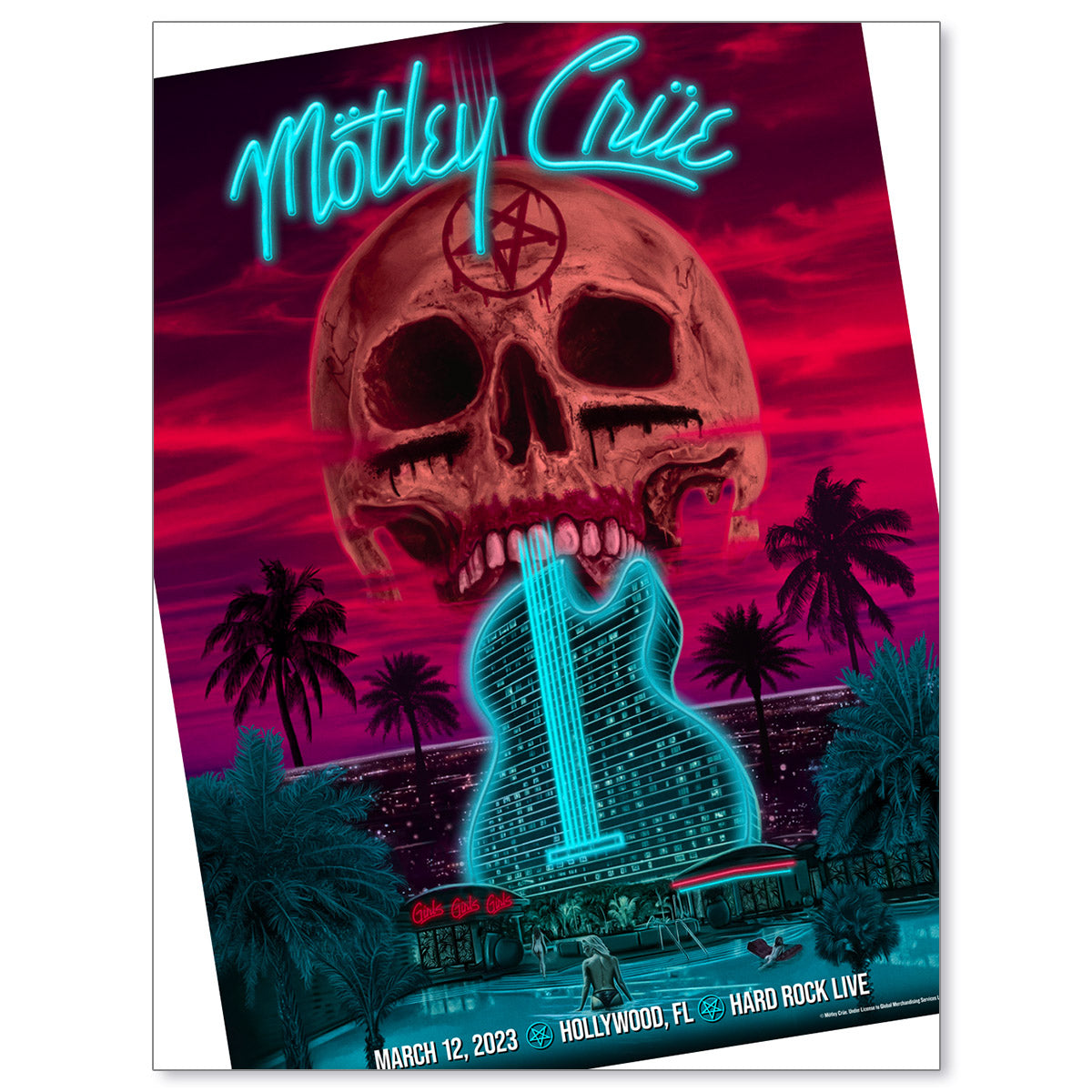 Mötley Crüe Hollywood March 12, 2023
