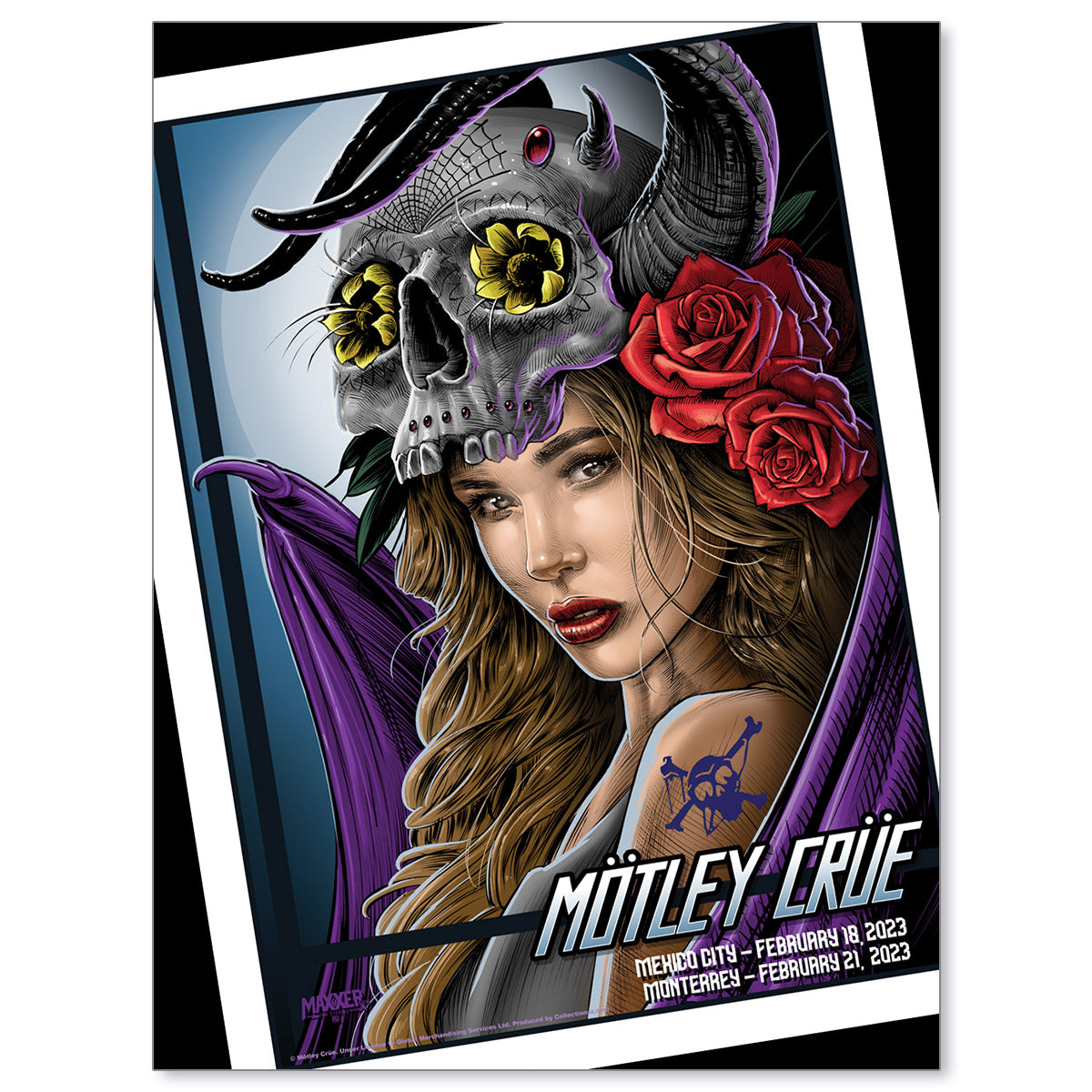 Mötley Crüe February 18 & 21, 2023 Mexico City/Monterrey The World Tour