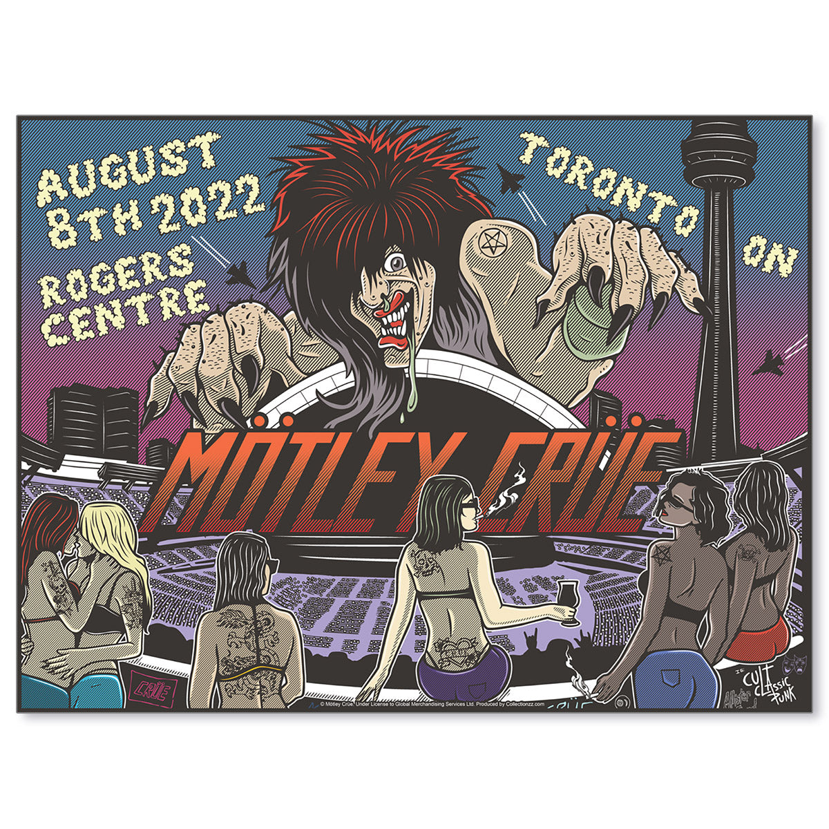 Mötley Crüe Toronto August 8, 2022 The Stadium Tour