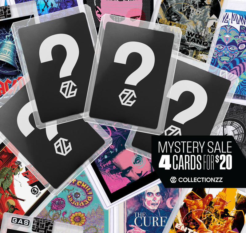 Collectionzz x GAS Trading Cards Mystery Box (4 Cards)