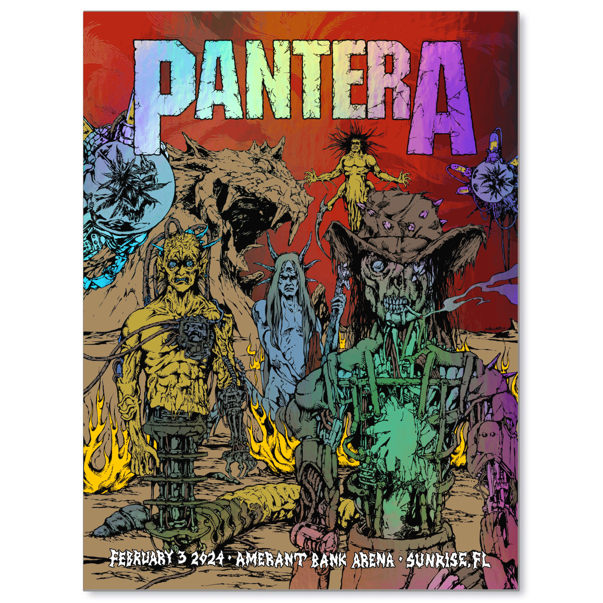 Pantera Sunrise February 03, 2024 (Rainbow Foil)