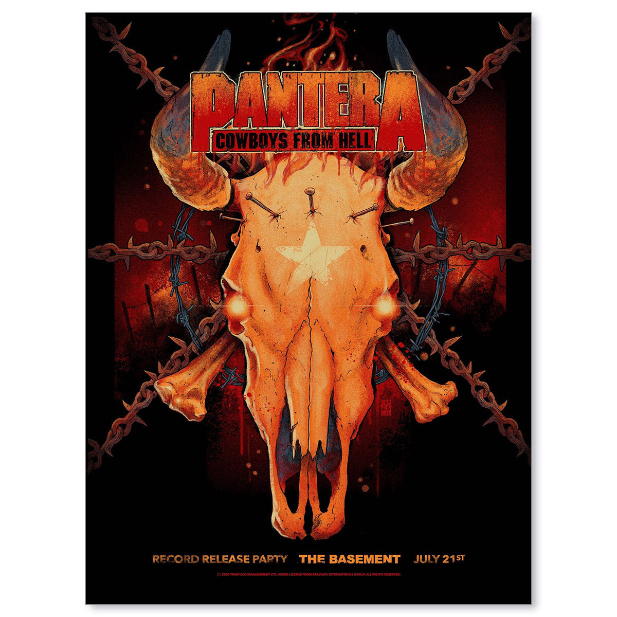Pantera Dallas 1990 at The Basement by Vance Kelly (Main Edition)