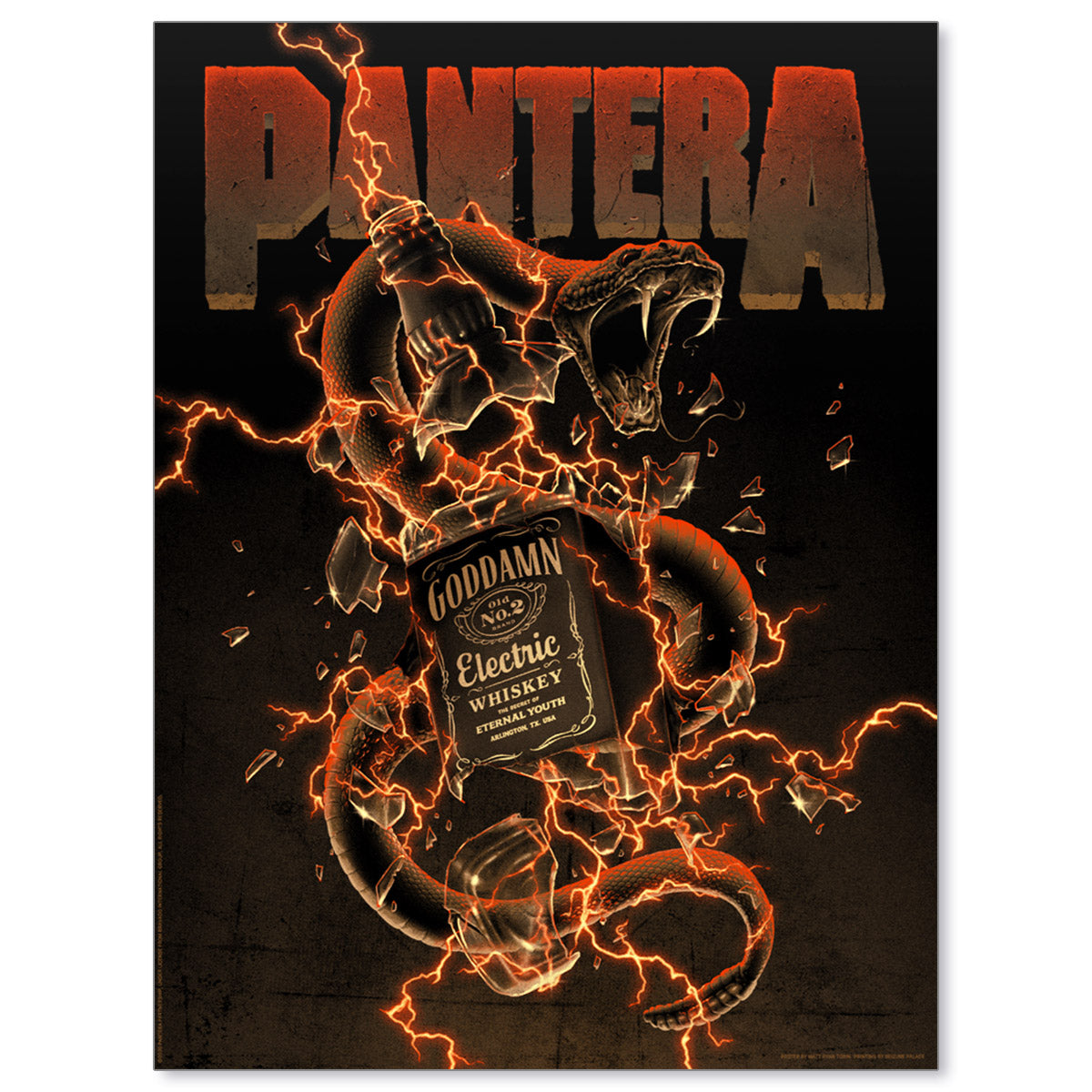 Pantera Goddamn Electric by Matt Ryan Tobin (Dirt Edition)