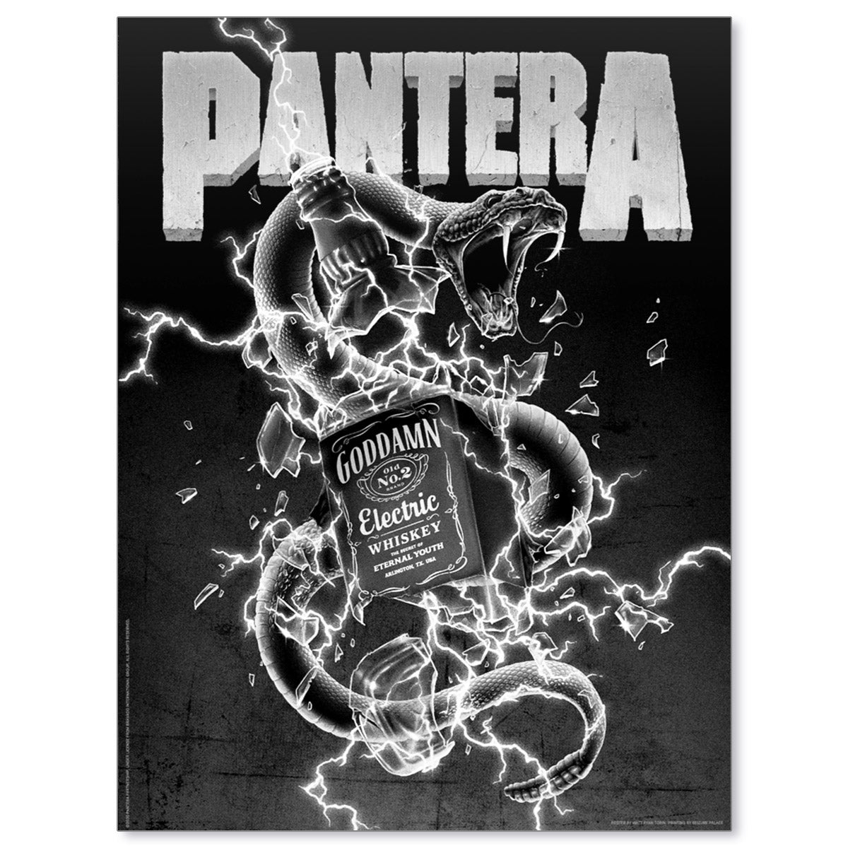 Pantera Goddamn Electric by Matt Ryan Tobin (Steel Edition)