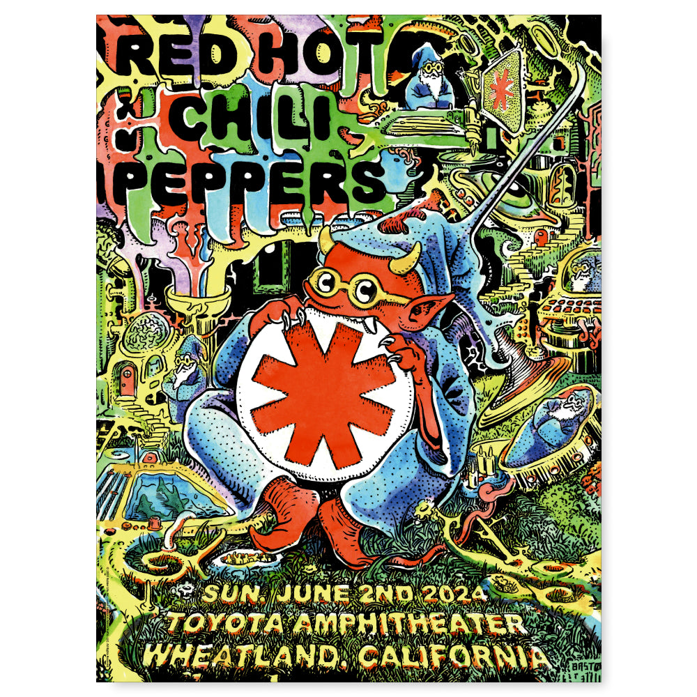 Red Hot Chili Peppers Wheatland June 2, 2024 (Artist Proof)