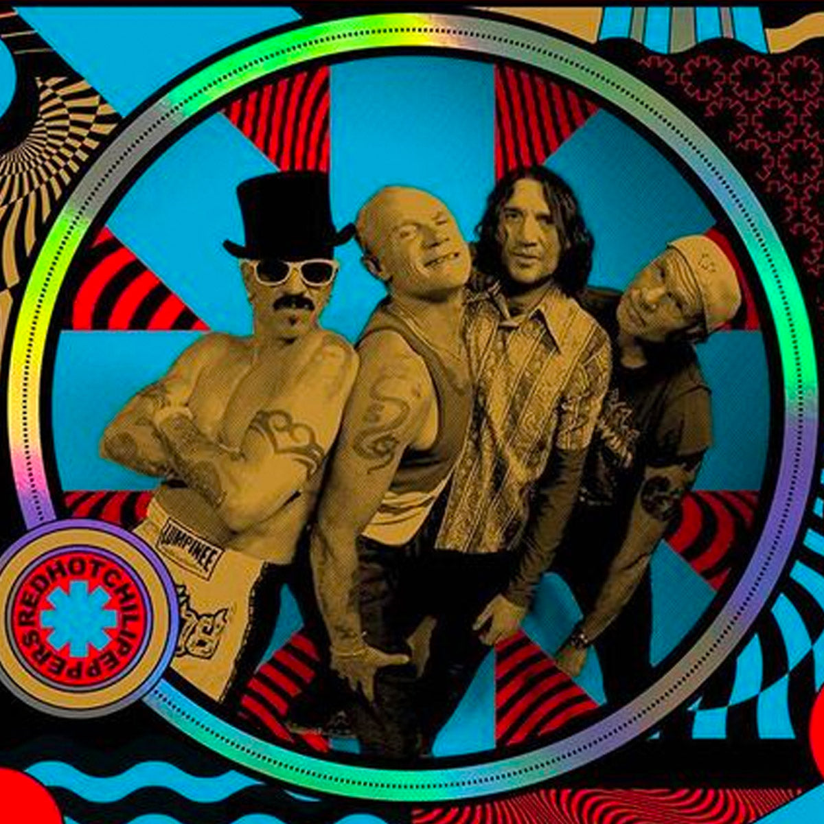 Red Hot Chili Peppers Syracuse April 14, 2023 (Rainbow Foil) & Trading