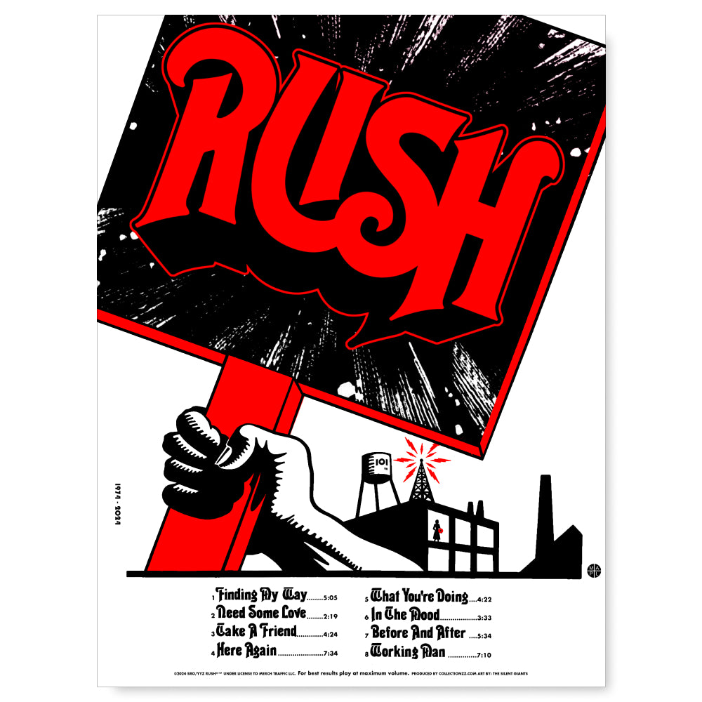 Rush Working Man 50th Anniversary (Canada Colorway)