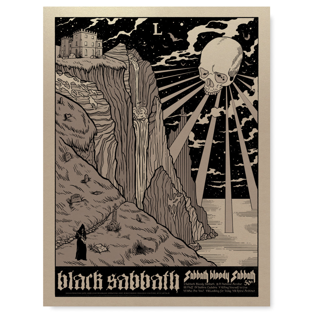 Sabbath Bloody Sabbath 50th (Double Sided Metallic Gold Edition)
