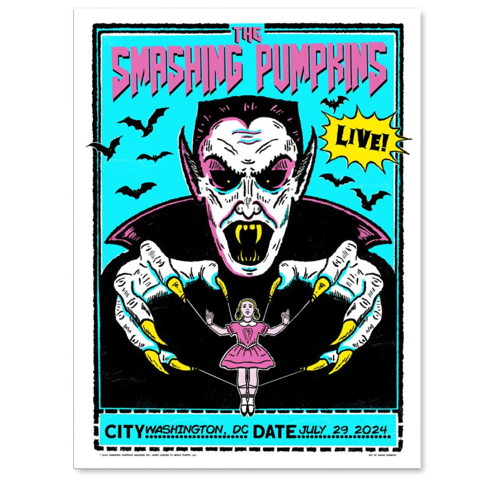 The Smashing Pumpkins Washington D.C. July 29th (Show Edition)