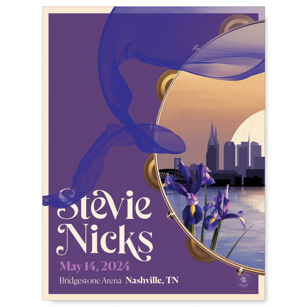 Stevie Nicks May 14, 2024 Nashville Artist Proof