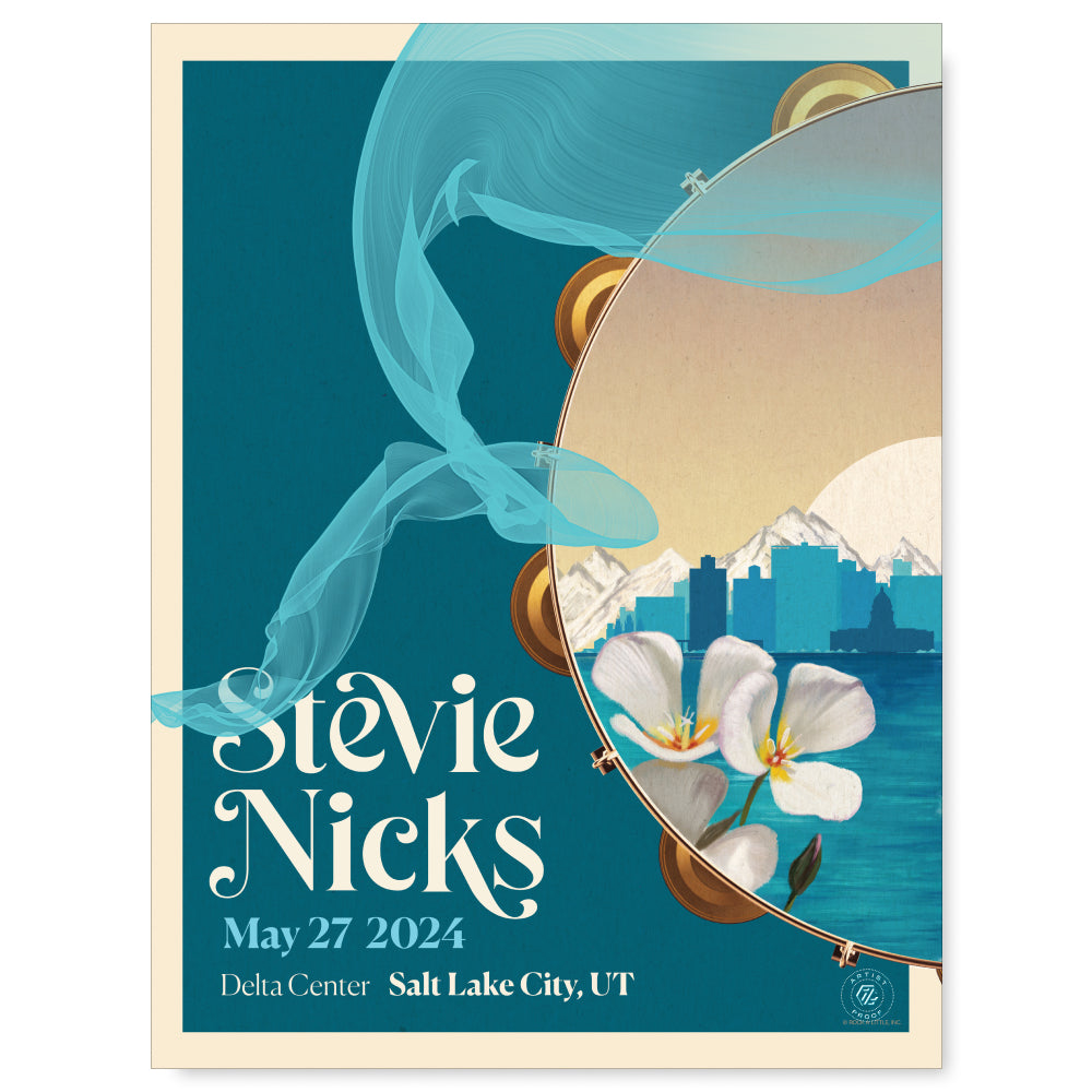 Stevie Nicks May 27, 2024 Salt Lake CIty Artist Proof