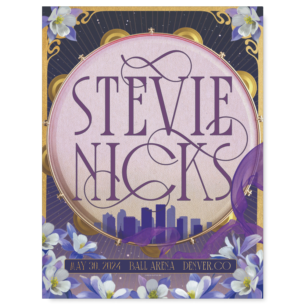 Stevie Nicks May 30, 2024 Denver Artist Proof