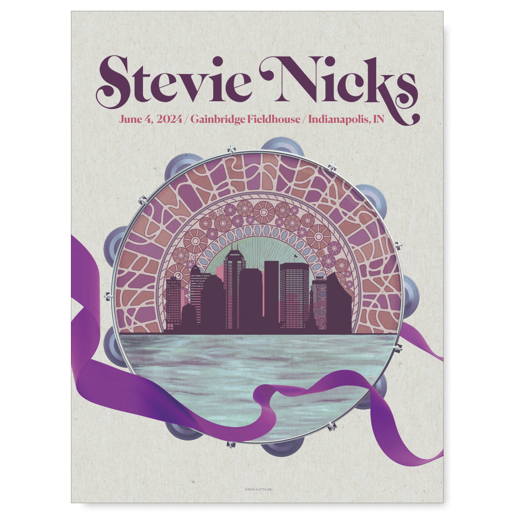 Stevie Nicks June 4, 2024 Indianapolis Artist Proof