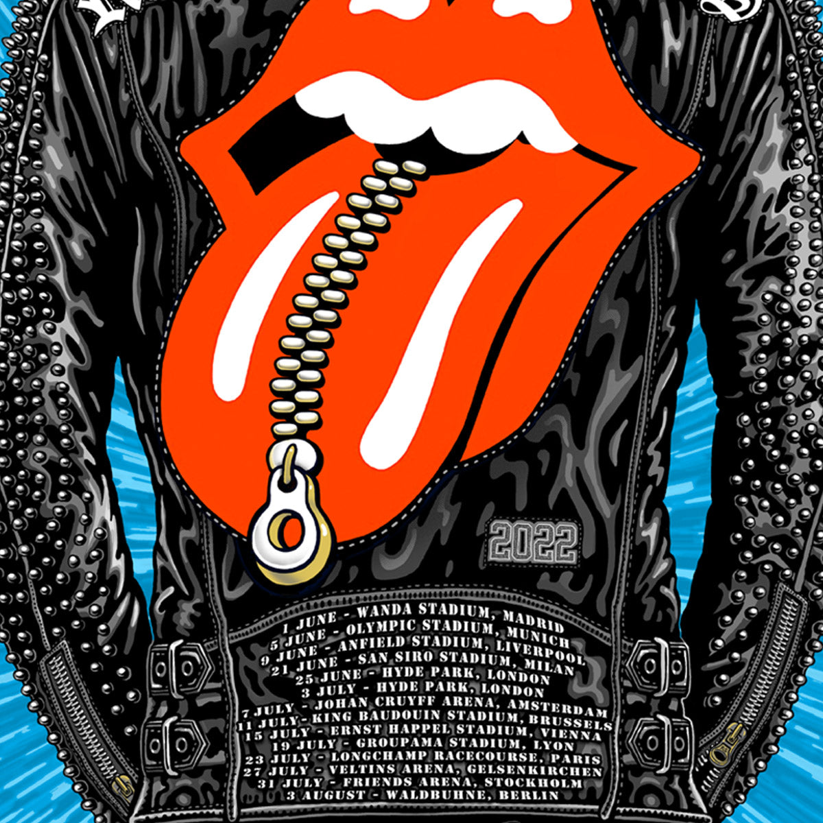 Rolling Stones Sixty Tour by Emek (Regular Edition)