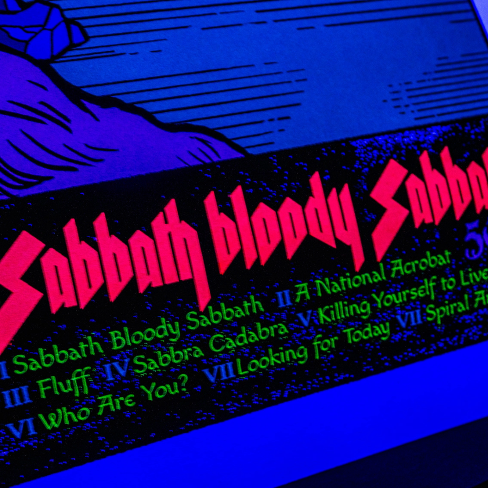 Sabbath Bloody Sabbath 50th (Double Sided Blacklight Edition)