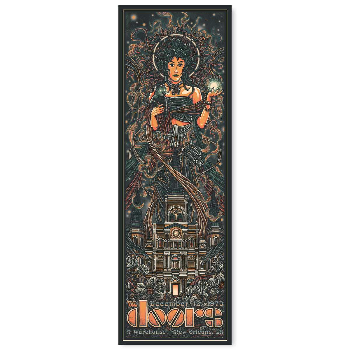 The Doors New Orleans 1970 by Luke Martin (Variant Edition AP)