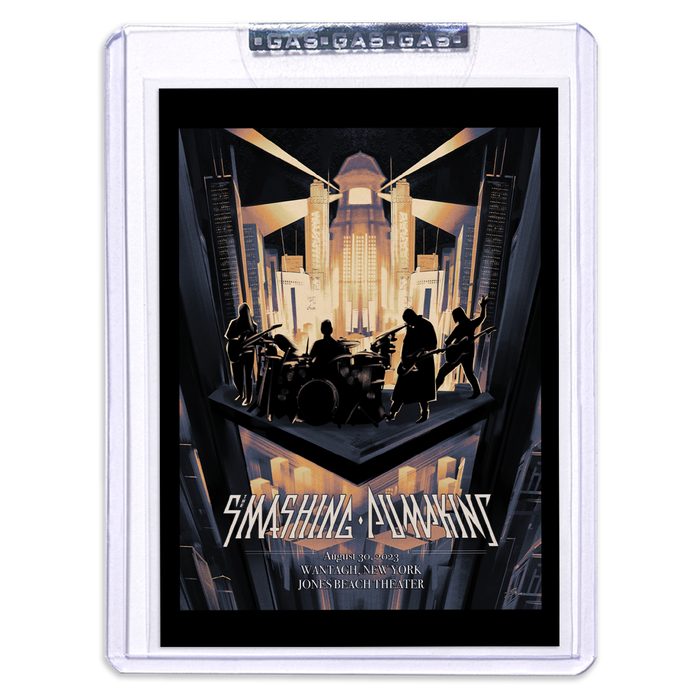 The Smashing Pumpkins Wantagh August 30, 2023 Poster & Setlist Trading Card