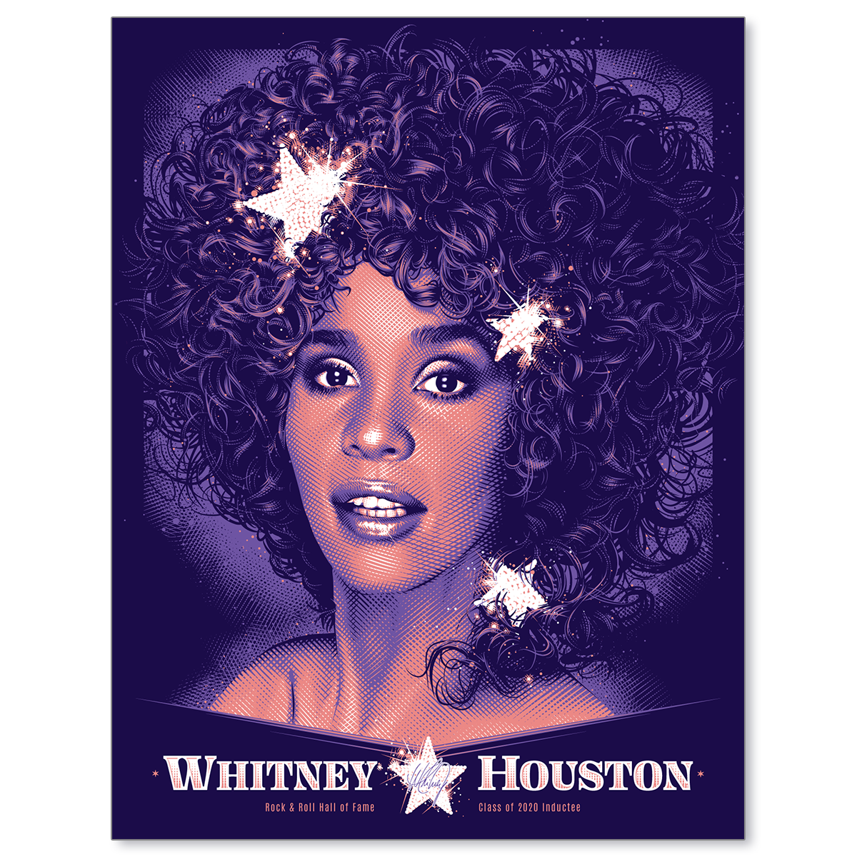 Whitney Houston Hall of Fame by Tracie Ching (Main Edition)