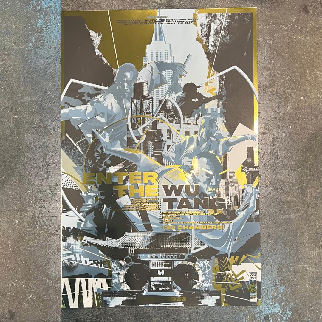 Wu Tang Clan 36 Chambers 30th Anniversary (Gold Foil Edition) NYCC