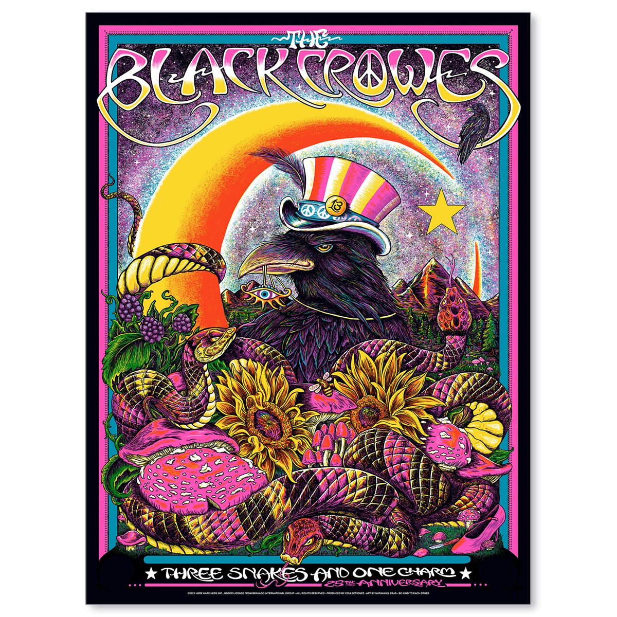 The Black Crowes Three Snakes and One Charm 25th Anniversary (Variant Edition)
