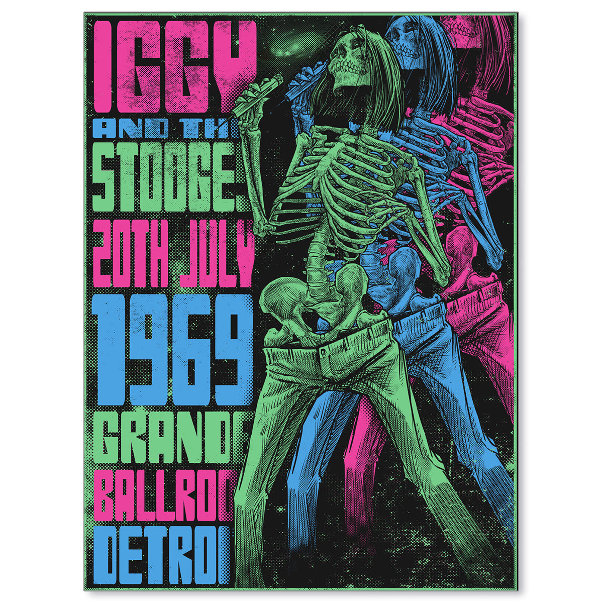 Iggy and The Stooges Detroit 1969 (Moonbeam Glow Edition)