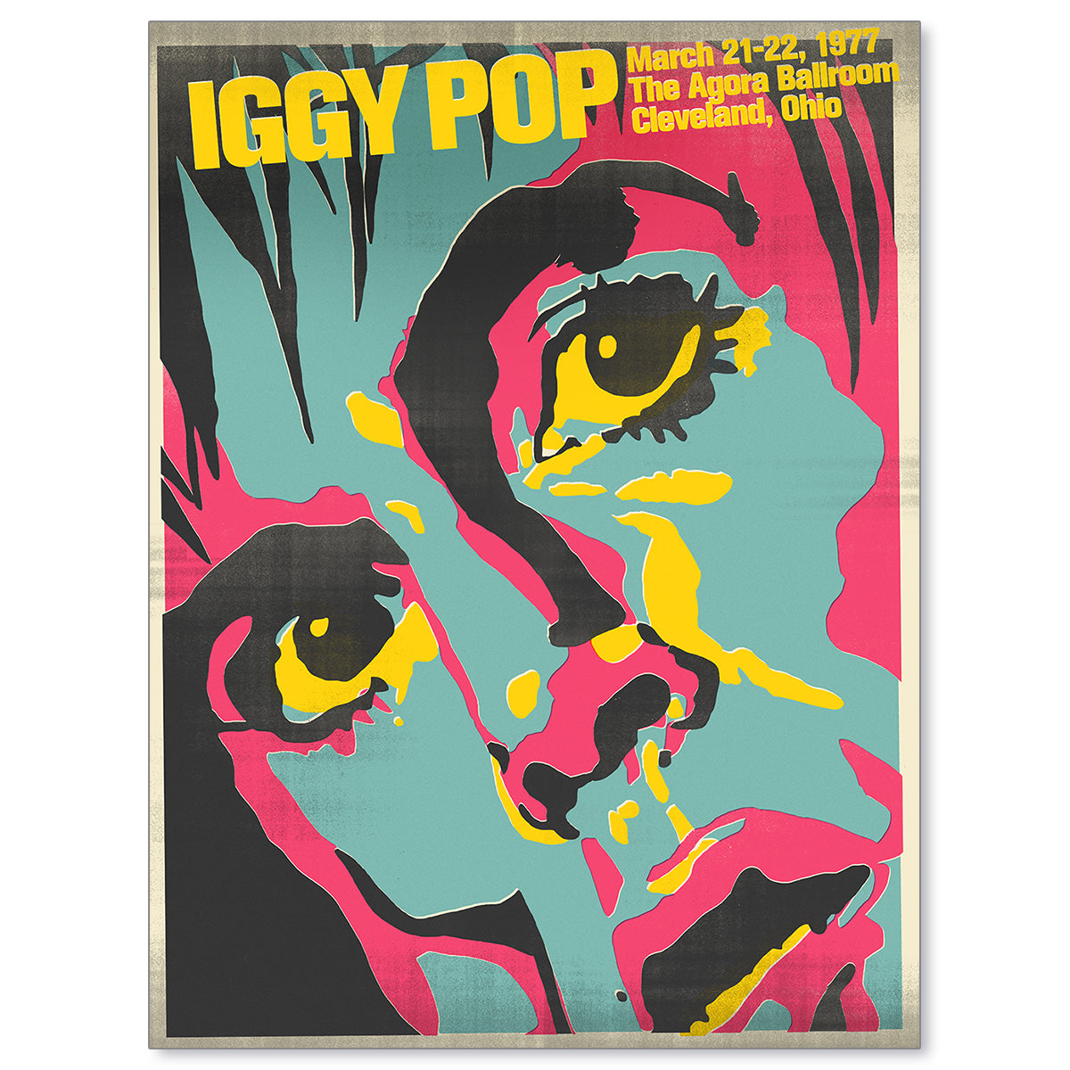 Iggy Pop Agora Ballroom Cleveland 1977