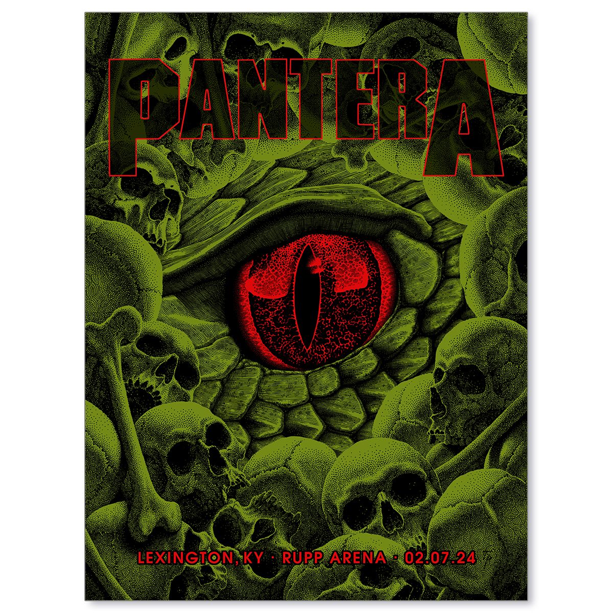Pantera Walk waveform art #625 Poster by Database Dude - Fine Art