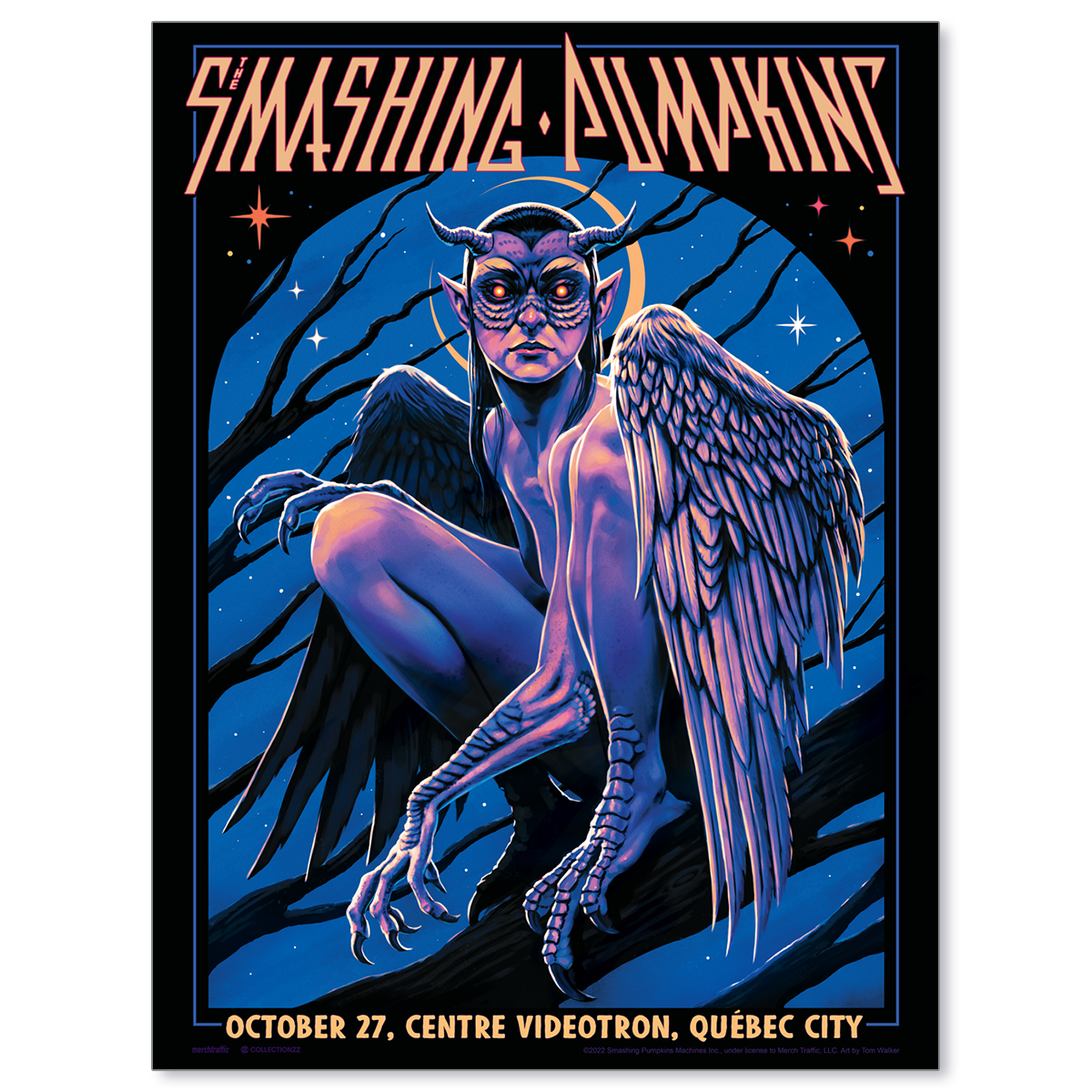 The Smashing Pumpkins Quebec City October 27, 2022 Print
