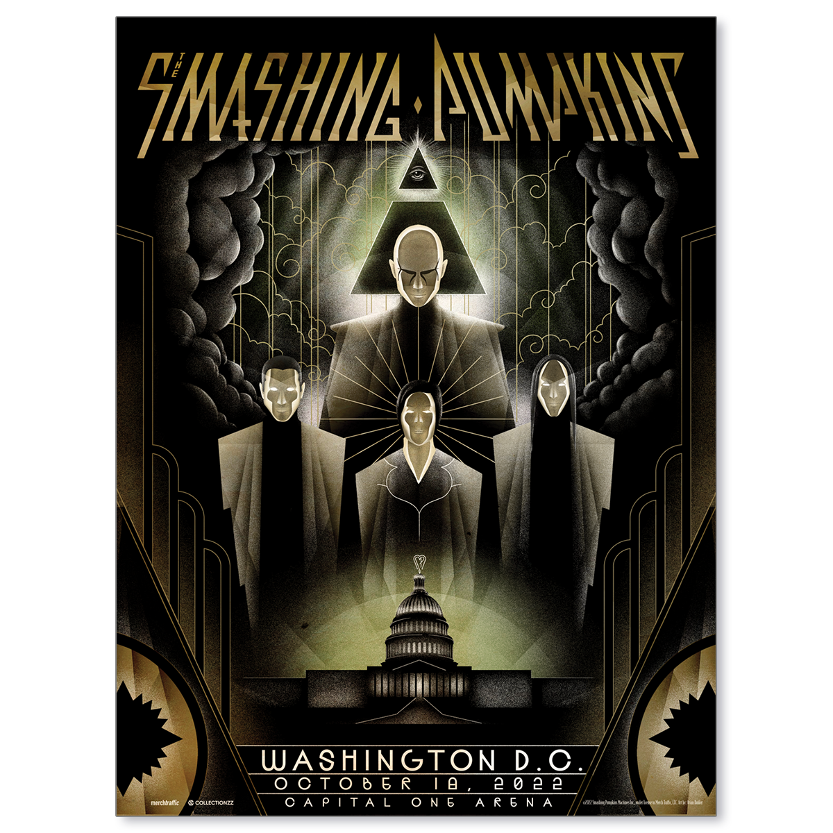 The Smashing Pumpkins Washington D.C. October 18, 2022 Poster
