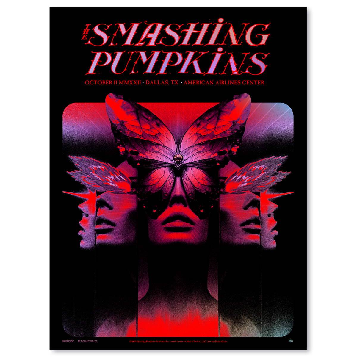 The Smashing Pumpkins Dallas October 2, 2022 Print