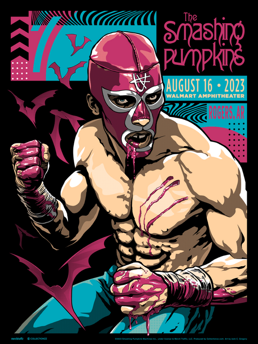 The Smashing Pumpkins Rogers August 16, 2023 Poster & Setlist Trading Card