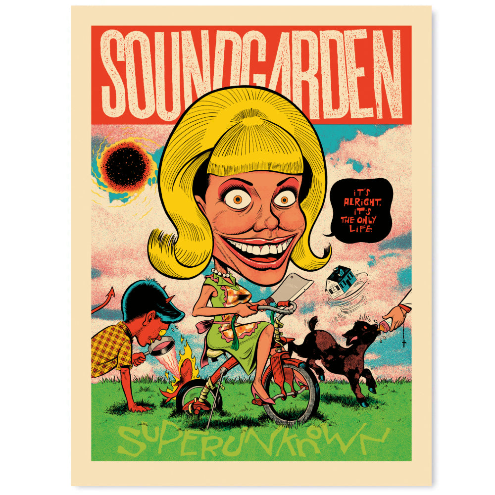 Soundgarden Superunknown 30th Anniversary Print (Timed Edition)