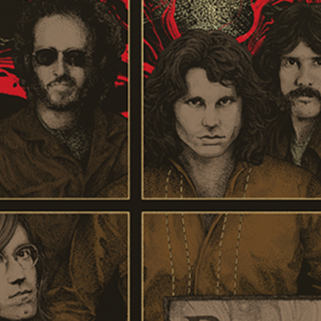 The Doors Morrison Hotel Print by Richey Beckett (Indian Summer Edition)