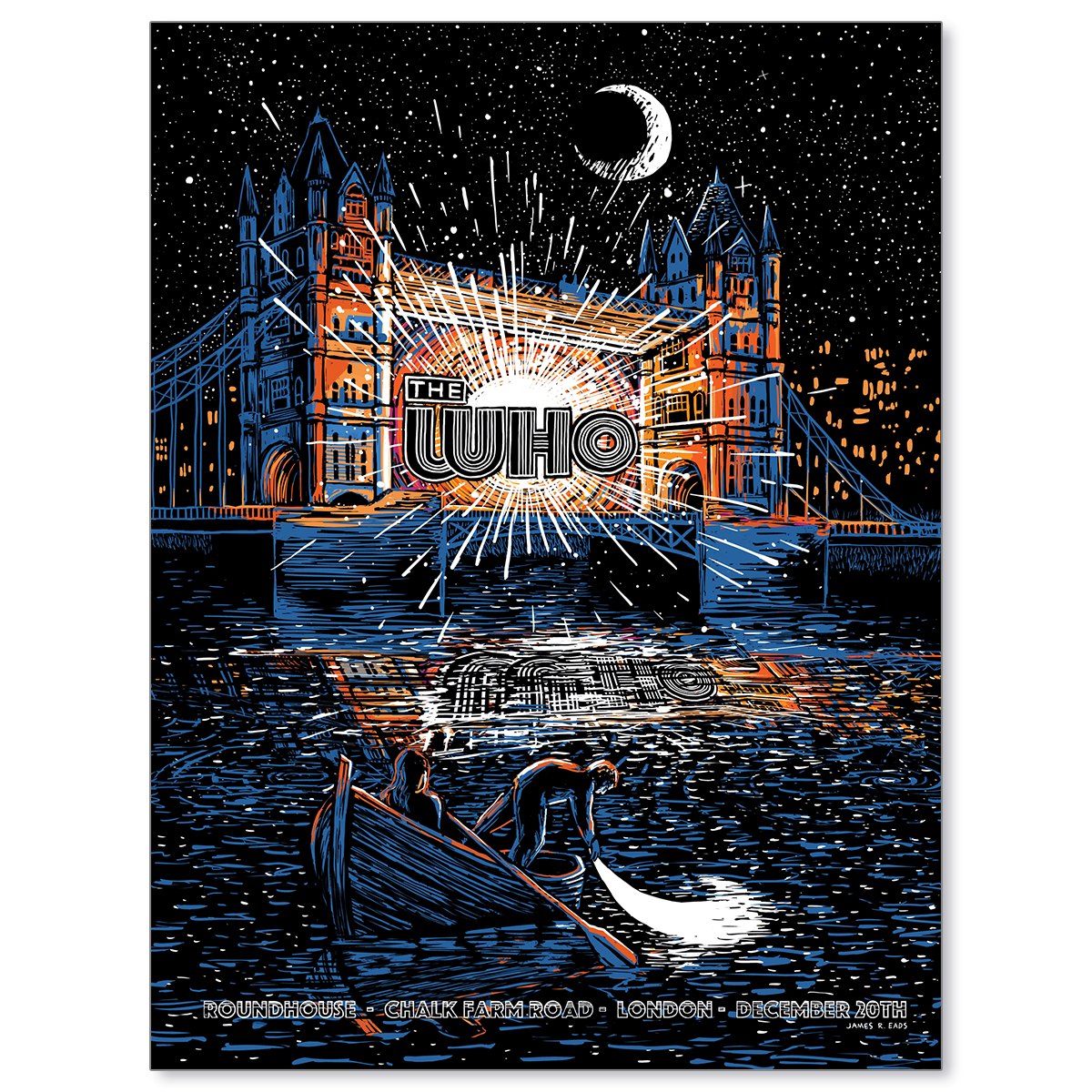 The Who London 1970 by James R. Eads (Main Edition)