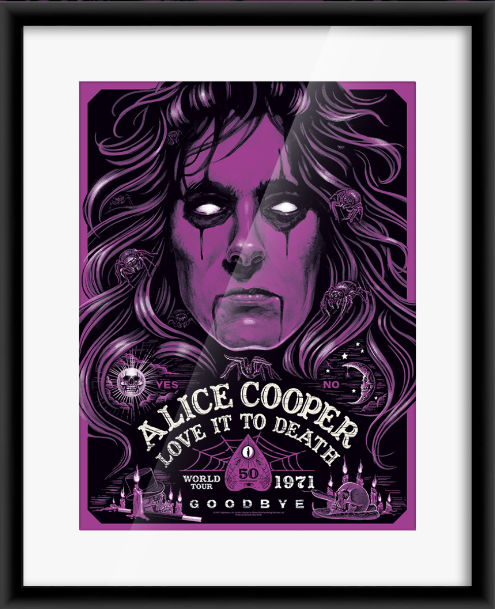 Alice Cooper Love It To Death 50th Anniversary (Spider Eyes Variant)