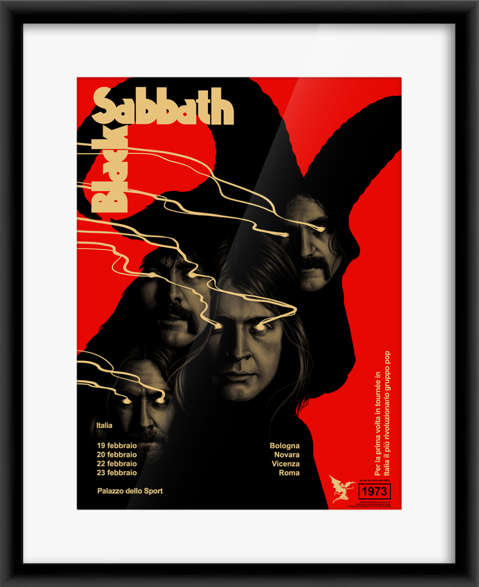 Black Sabbath Italy 1973 50th Anniversary