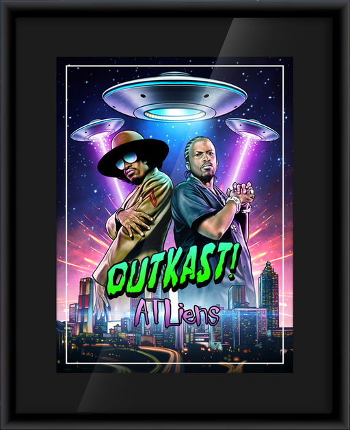 The album cover for OutKast's 1996 'ATLiens