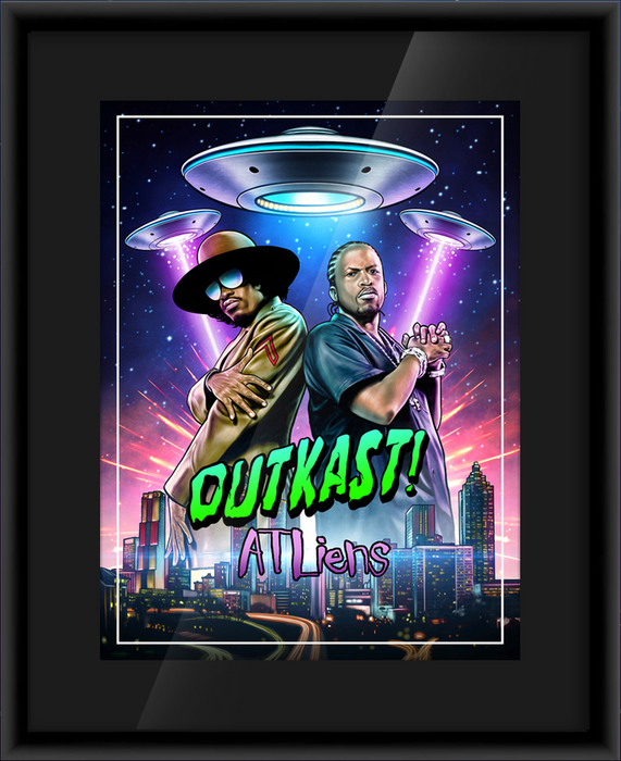 OutKast ATLiens 25th Anniversary Lenticular Print