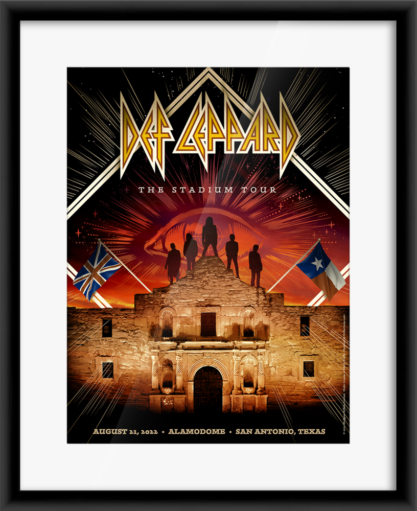 Def Leppard San Antonio August 21, 2022 The Stadium Tour — Iconic by