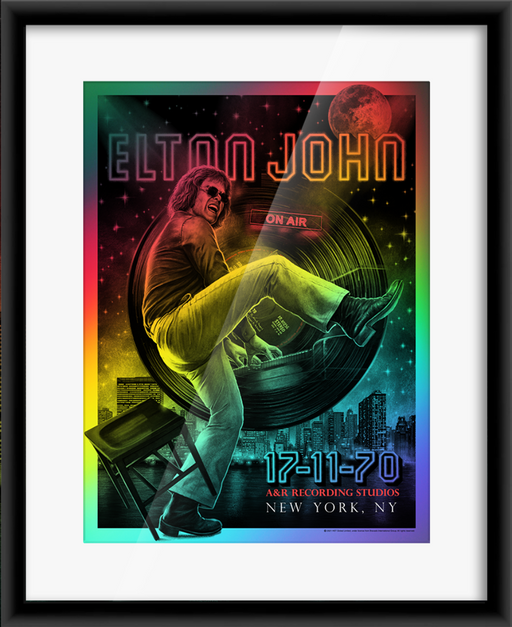 Behind the Poster: Elton John, Los Angeles, 1975 — Iconic by Collectionzz