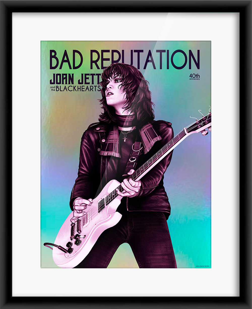 Joan Jett & The Blackhearts Bad Reputation 40th (Rainbow Foil)