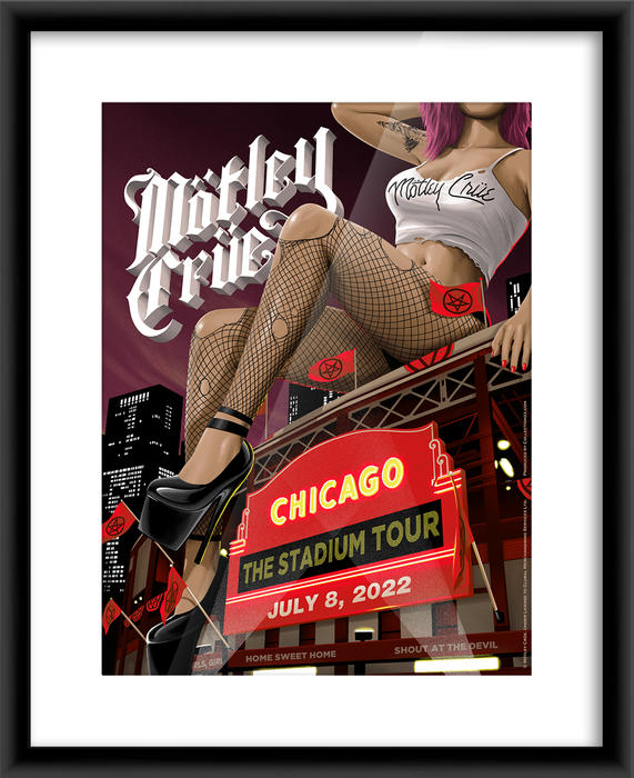 Mötley Crüe Chicago July 8, 2022 The Stadium Tour