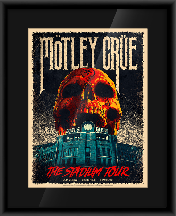 Mötley Crüe Denver July 21, 2022 The Stadium Tour