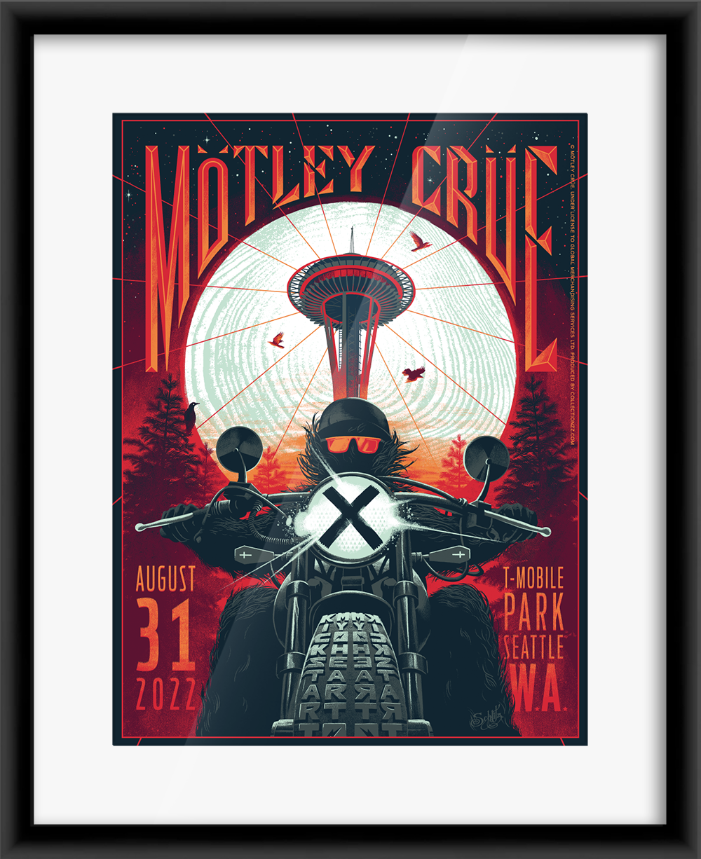 Mötley Crüe Seattle August 31, 2022 The Stadium Tour