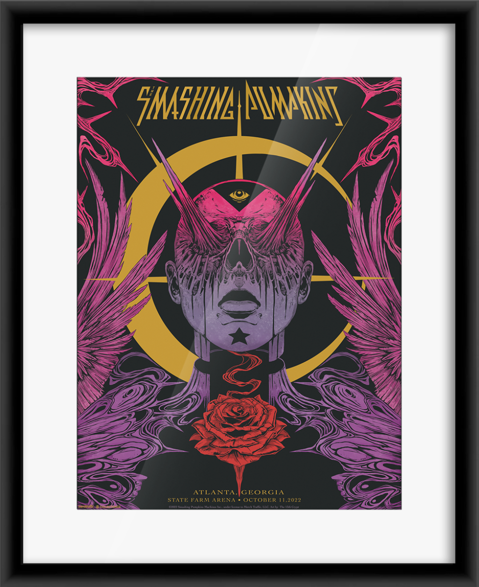 The Smashing Pumpkins Atlanta October 11, 2022 Print