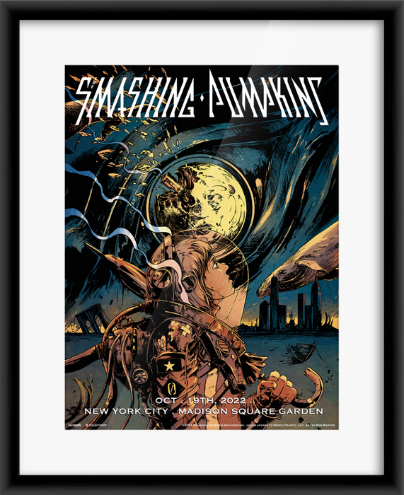 The Smashing Pumpkins New York City October 19, 2022 Print